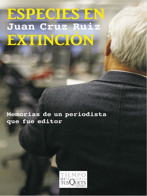 Title details for Especies en extinción by Juan Cruz Ruiz - Available